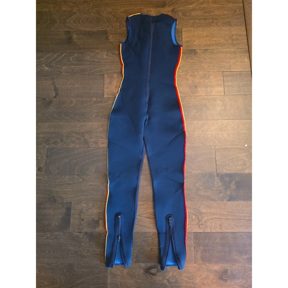 BARE Fitz Wright Co Full Wetsuit Size 8 Sleeveless Made in Canada T54